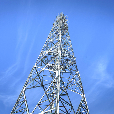 90m 5G Mobile Phone Lattice Steel Towers Heavy Duty