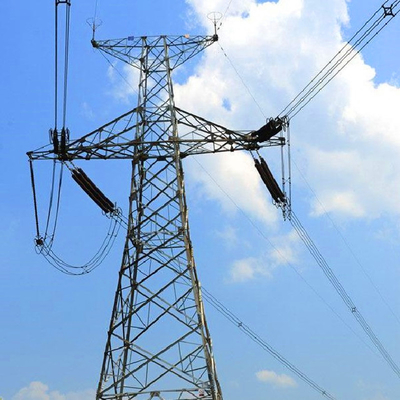 ODM Tubular Angular Multifunctional Transmission Steel Tower 50m Height