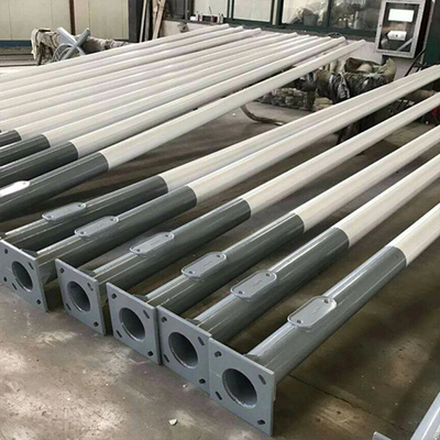 3-10m HDG Steel Street Light Pole / Decorative Street Lamp Pole
