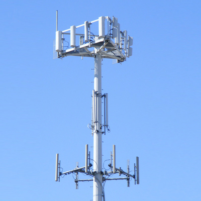 20m High Mast Transmission Steel Monopole Antenna Tower for Communication
