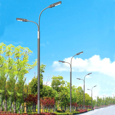 Mild Steel Roadway Highway Street Light Pole 5-15m