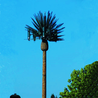 Camouflage Palm Tree Tower Pin Tree Concealment With Galvanized