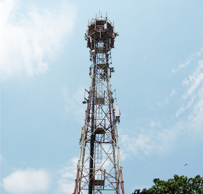 Hot Dip Galvanized Steel Structure Tower Radio Antennas Angle Plates