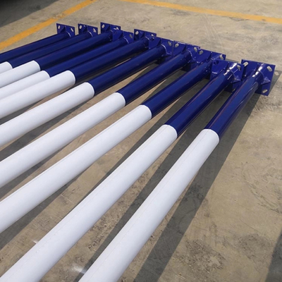 10m Solar Street Road Metal Light Pole CO2 Shielded Arc Welding