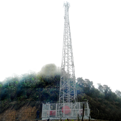 Galvanized Steel Telecom RDS Tower ASTM A123 355MPa Yield Strength
