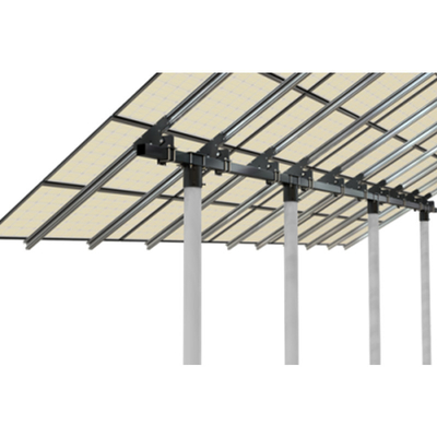 Mounting Support Solar Steel Structure For Carport Compressive Strength