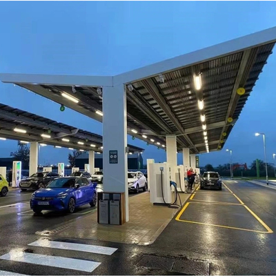 Commercial Solar Panel Support Structure Carport System Solar Parking Mount Car System