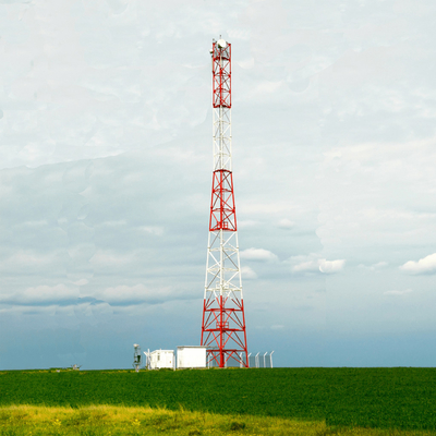 Steel 5G Mobile Telecom Tower And Lattice Mast 30m-100m