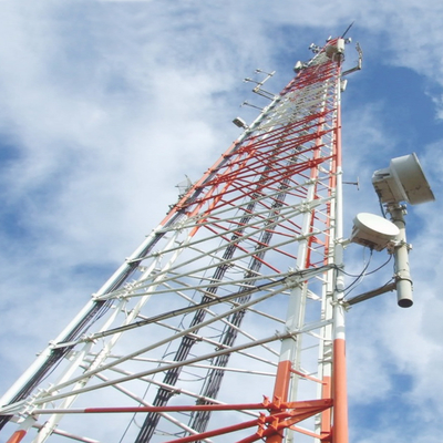 Steel 5G Mobile Telecom Tower And Lattice Mast 30m-100m