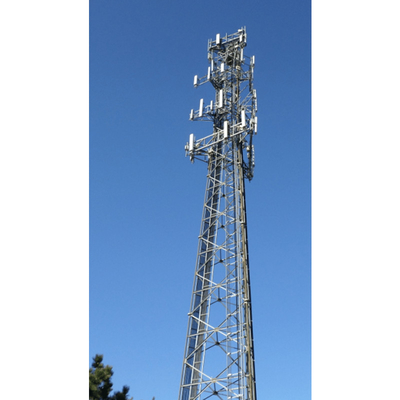4 Legs Galvanized Tubular Steel Tower Radio Antenna WIFI 50KM