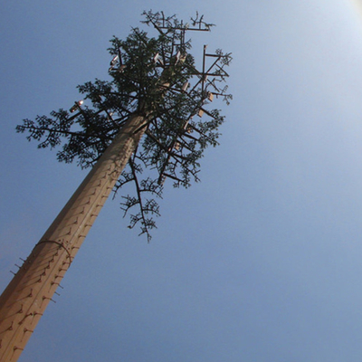 Artificial Pine Tree Camouflage Monopole Tower 30m 35m 40m