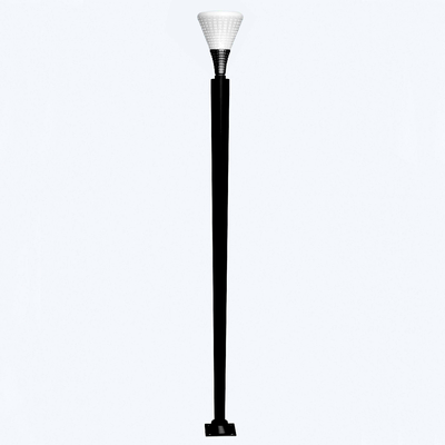 5m Conical Galvanised Street Lighting Pole With Custom Mounting Brackets