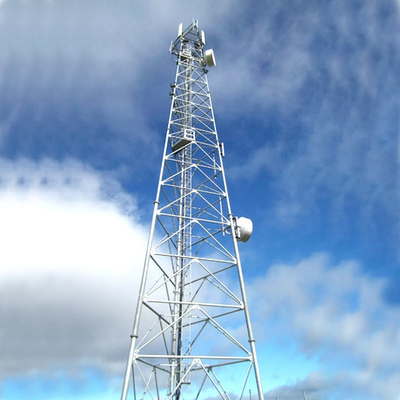 60m Mild Steel Self Support Lattice Tower 4 Legs Free Standing