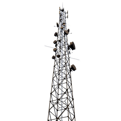 Customized Self Support Lattice Steel Towers Pylon Radio Or TV Signal Power Transmission Tower
