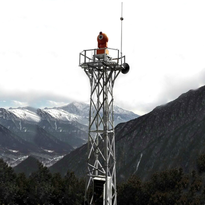 Galvanized Steel Self-support Lattice Mast 40m Meteorological Tower