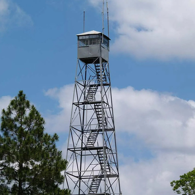 Self-support Galvanized Steel Lattice Mast Structure Observation Tower with Platform