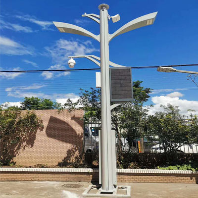 High Mast Smart Street Light Poles Multi - Functional Lighting Solution