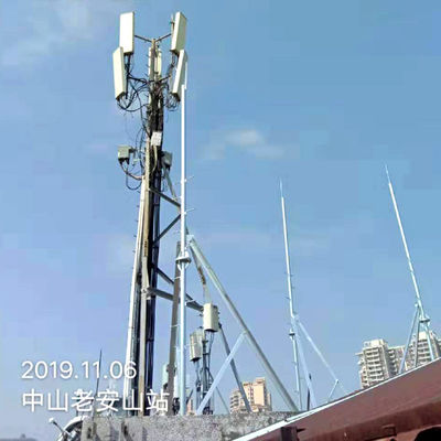 5m 20m Galvanized Telecom Steel Tower Tripod Rooftop Antenna Tower