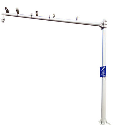 5m Security Camera Mounting Pole Galvanized Steel Q235 Cctv Posts