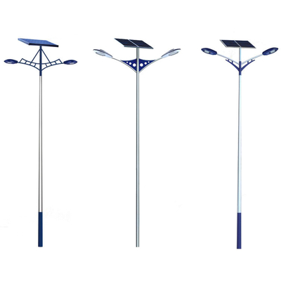 30m High Mast Lighting Pole With Automatic Lifting And High Power LED Lamps