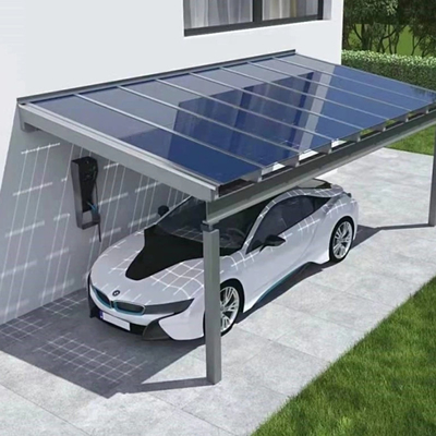 Q235B Home Solar Panel Support Structure BIPV Mounting Carport Solar Panel System