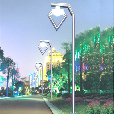 Rust Free Galvanzsed Street Light Pole Customized Height