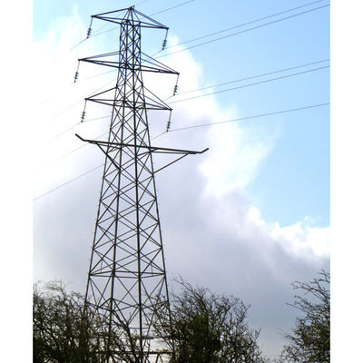 Sturdy Structure Steel Transmission Tower Custom Height 20-100m Telecom Tower