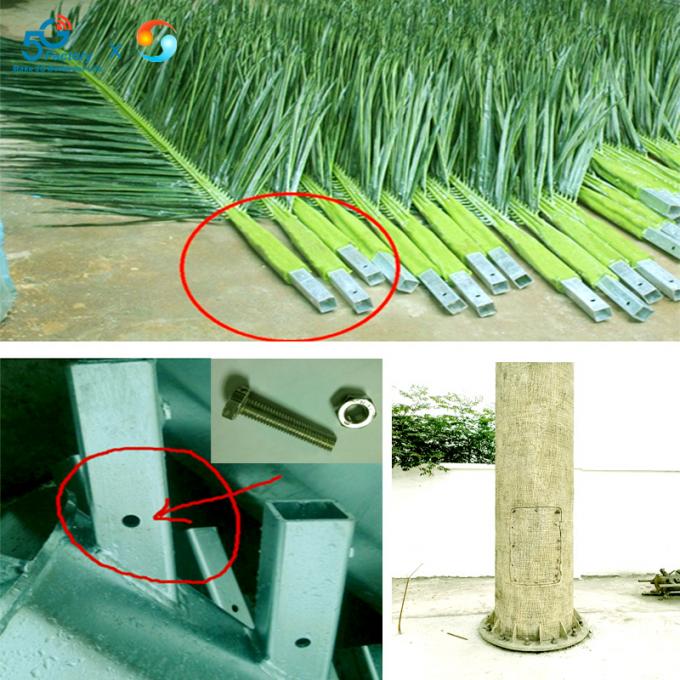 15m 35m Camouflaged Cell Towers Artificial Palm Tree Antenna Towers